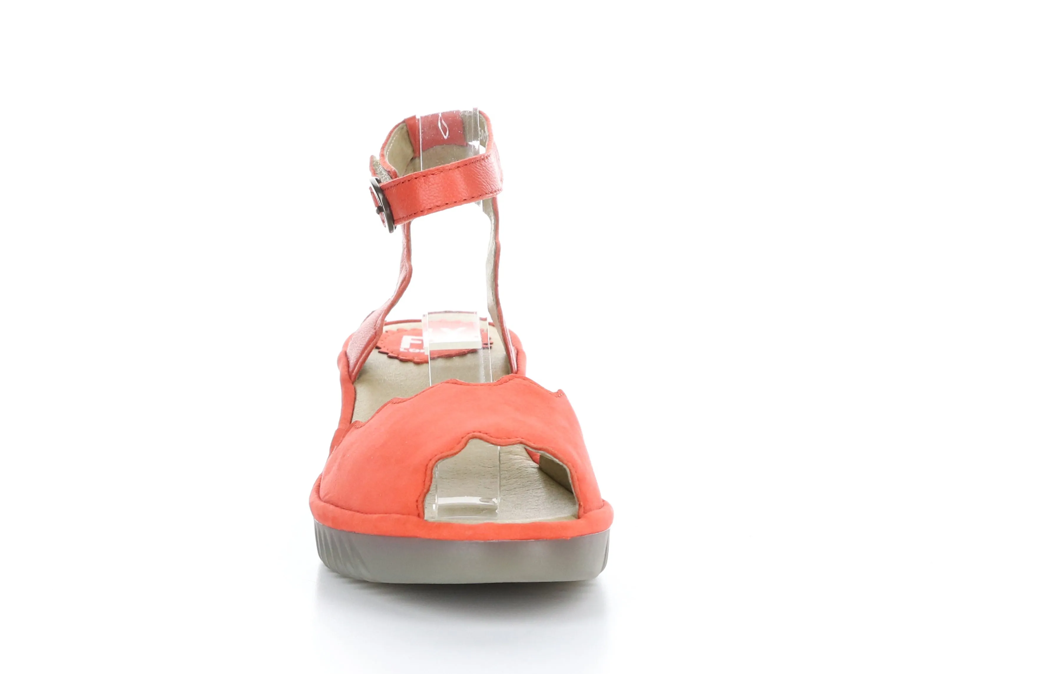 LUME319FLY Cupido/Mousse  Devil Red Ankle Strap Sandals