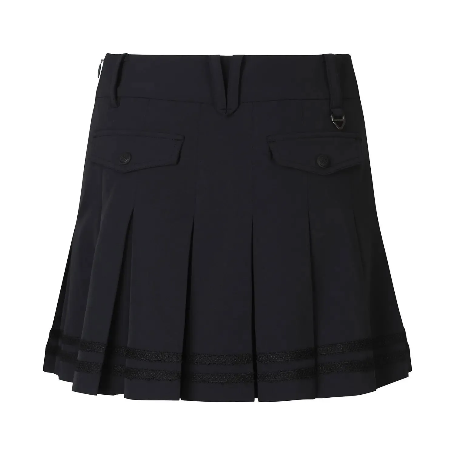 LVSANW ST ANDREWS 2025 New Women's Golf Clothing Fashion Versatile High Waist Belt Anti-light Pleated Skirt