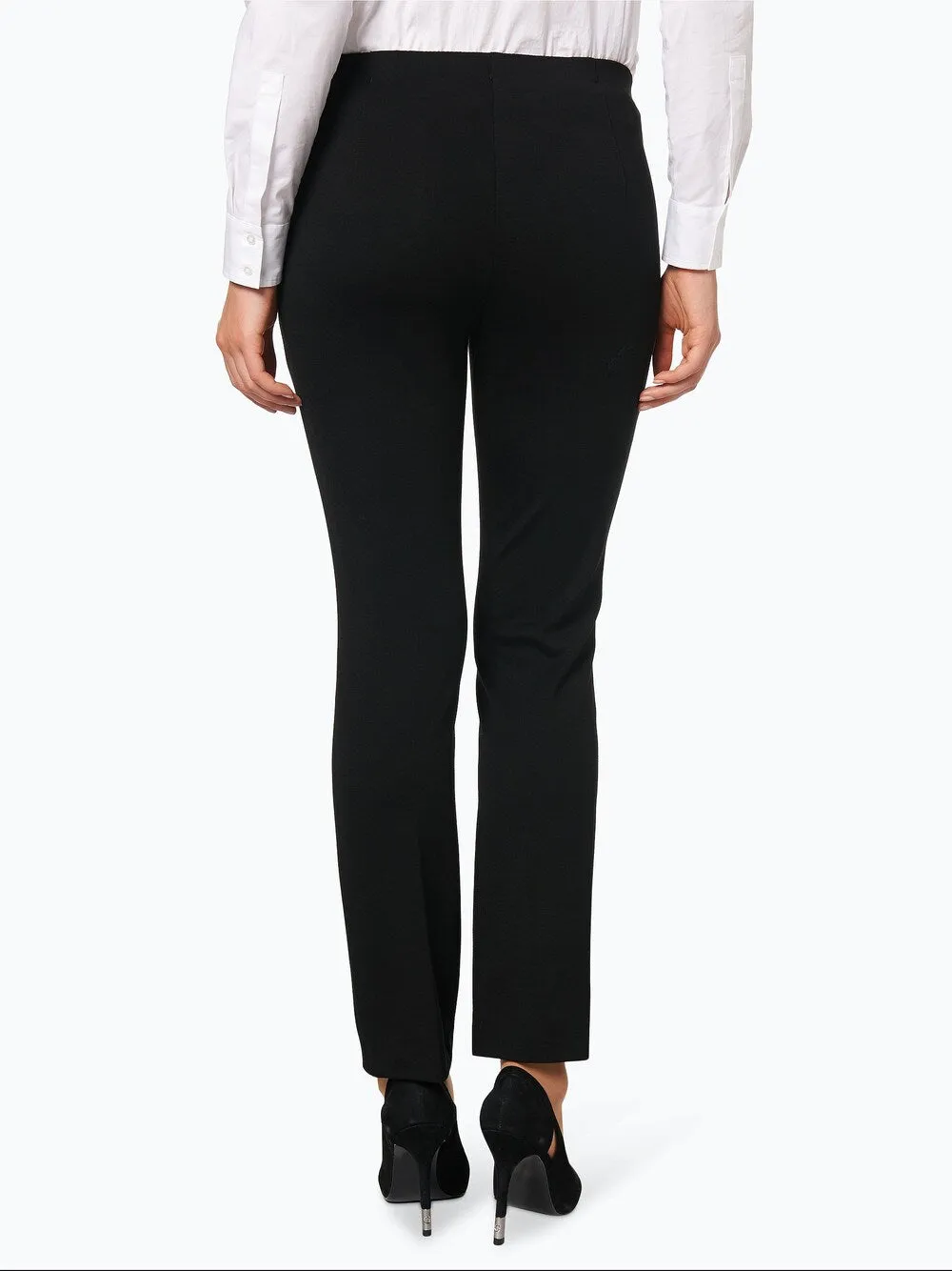 Marc Cain slim trousers, black