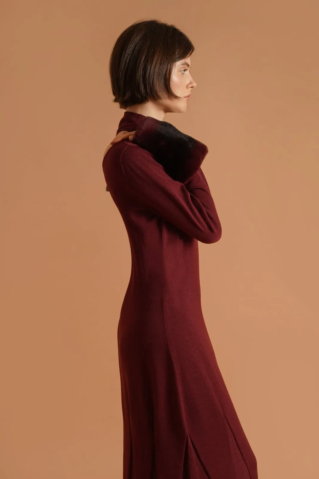 Merlot Rex Melody Gown