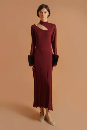 Merlot Rex Melody Gown