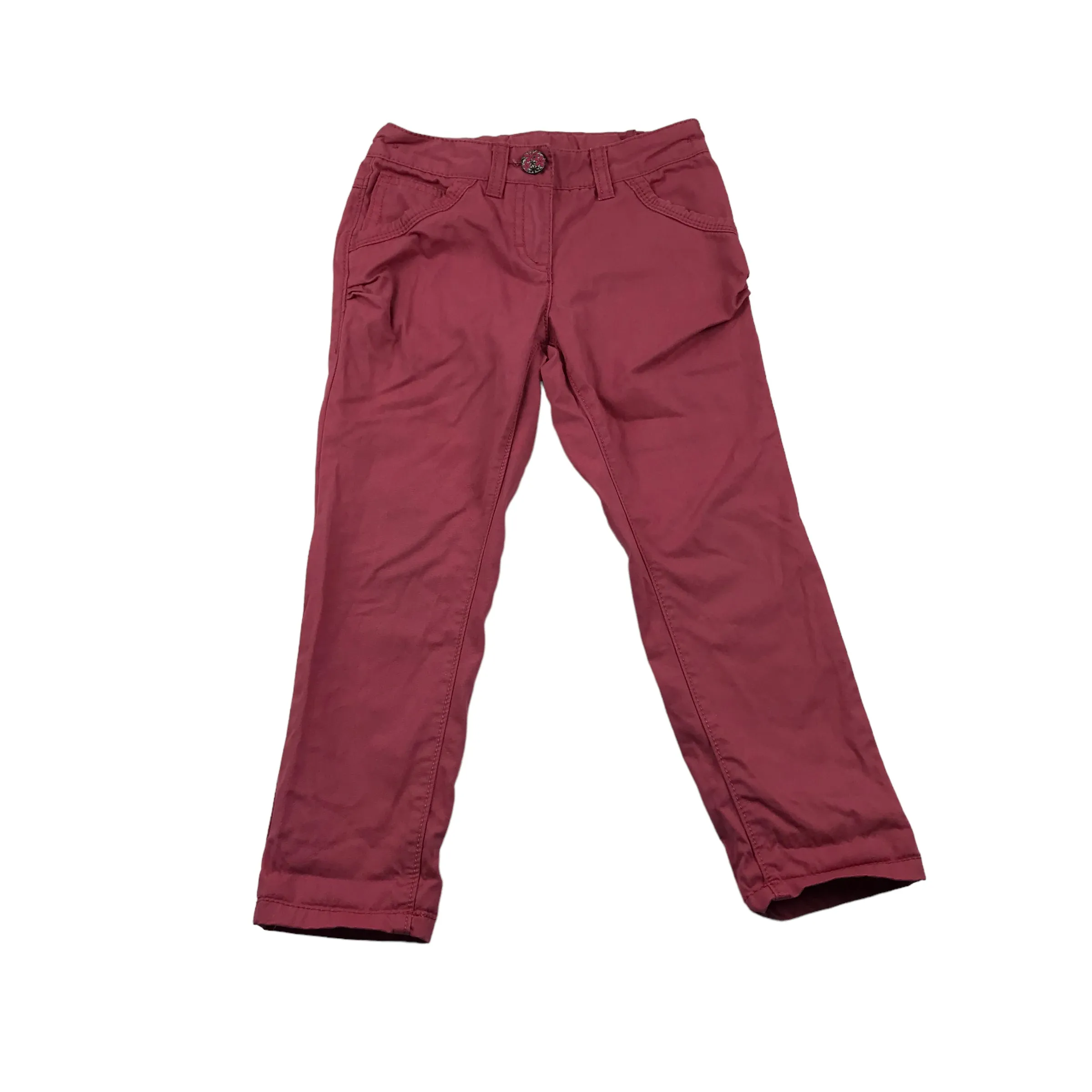 Next Pink Stretchy Trousers Age 5