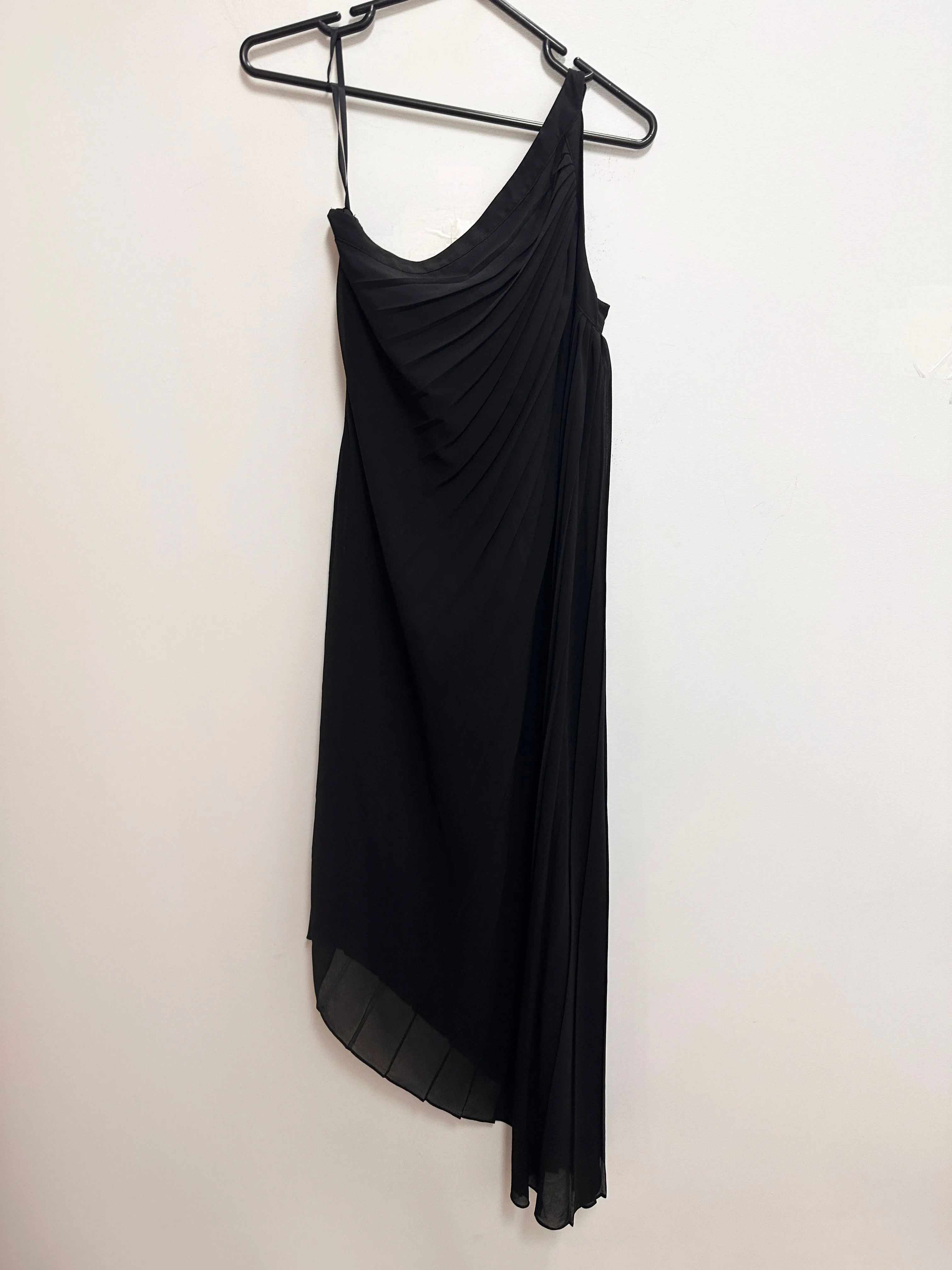 Off Shoulder Evening Dress in Black