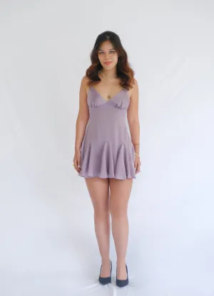 Olivia Silk Mini Dress
