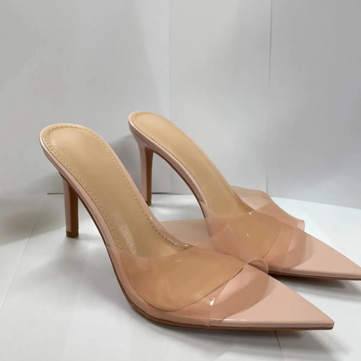 Open Toe Stiletto Sandals