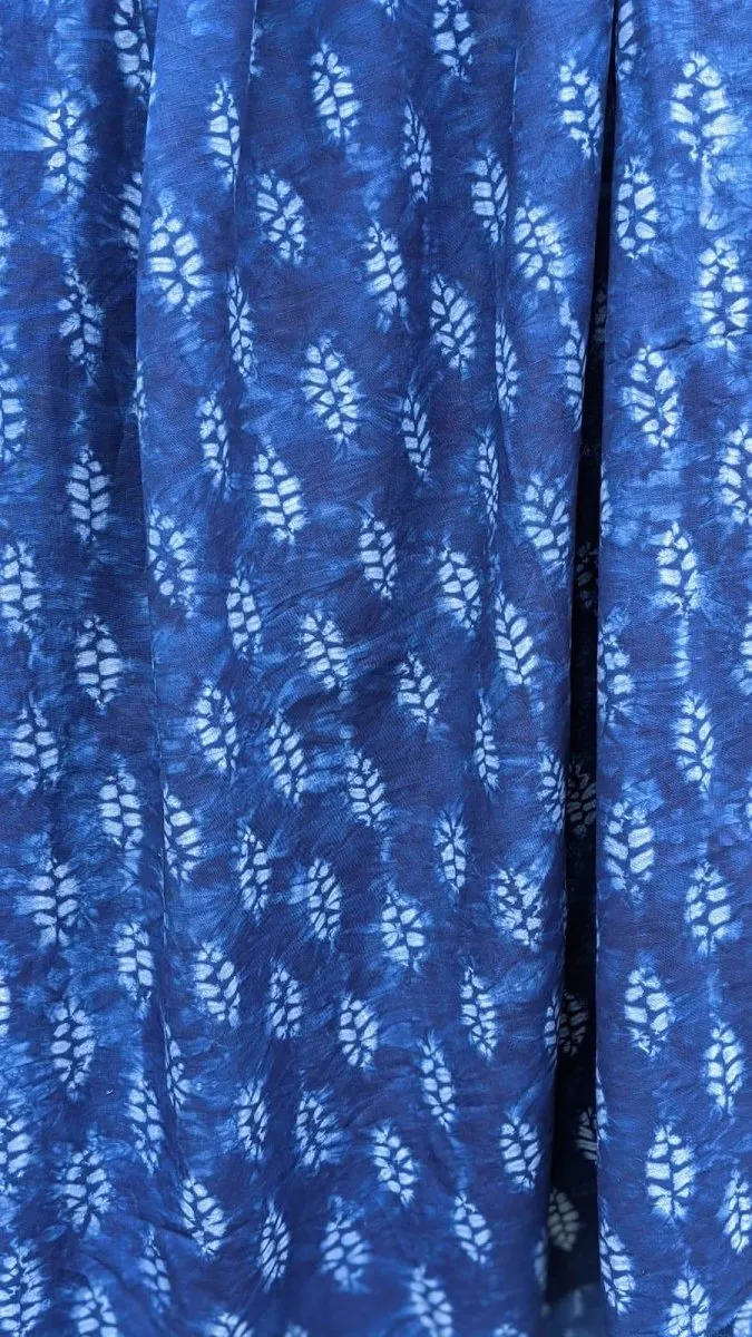 Organic Indigo Shibori Fabrics