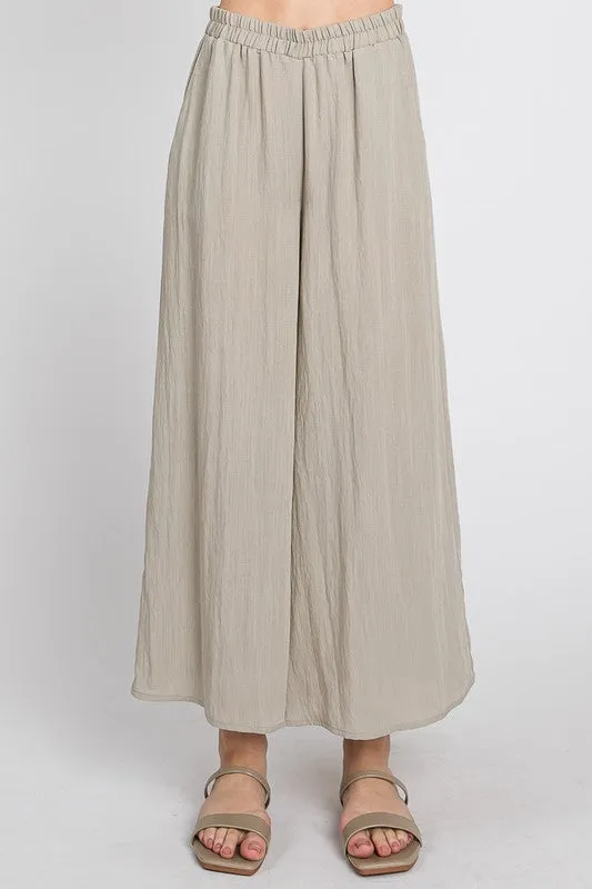 Pale Olive Loose Fit Pant