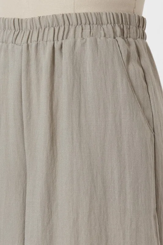 Pale Olive Loose Fit Pant