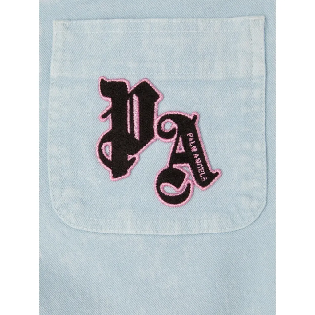 Palm Angels Kids Marble Treat Cargo Pants