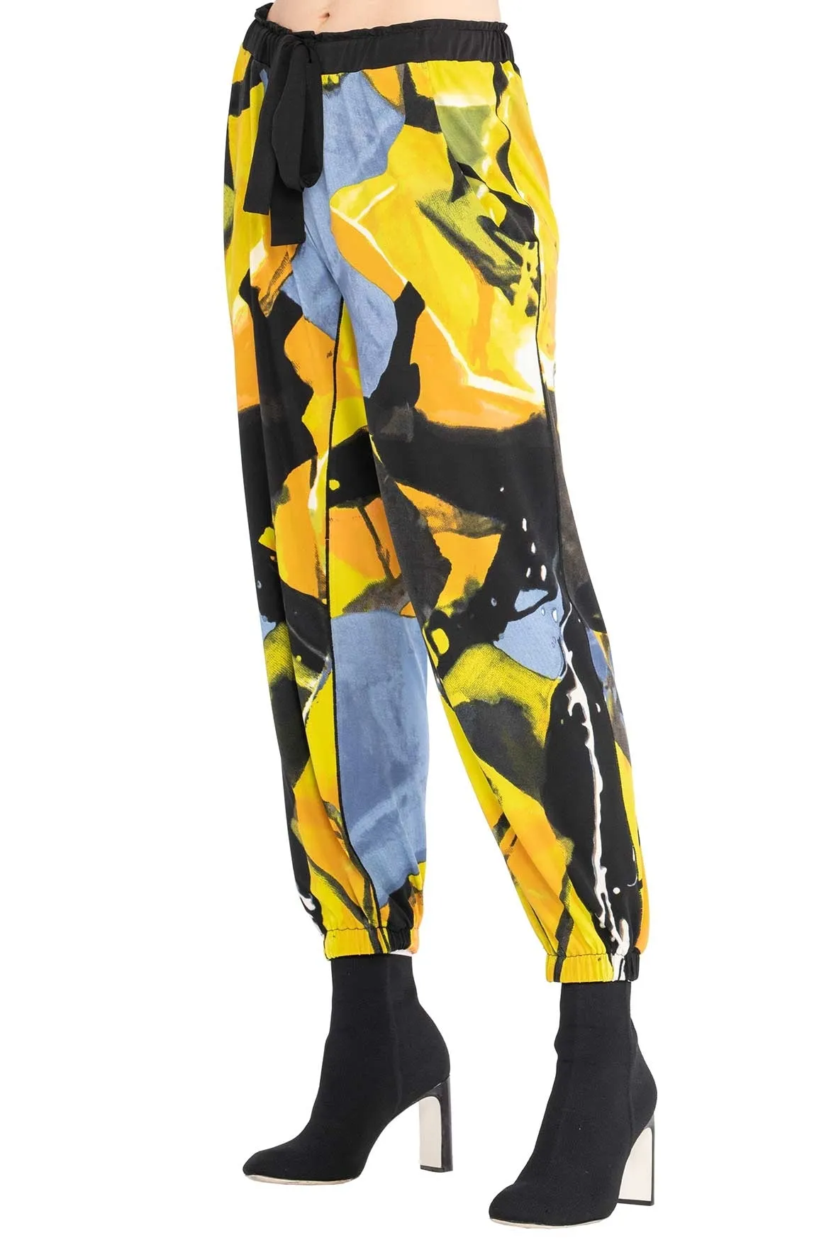 Pocket Tie Front Jogger