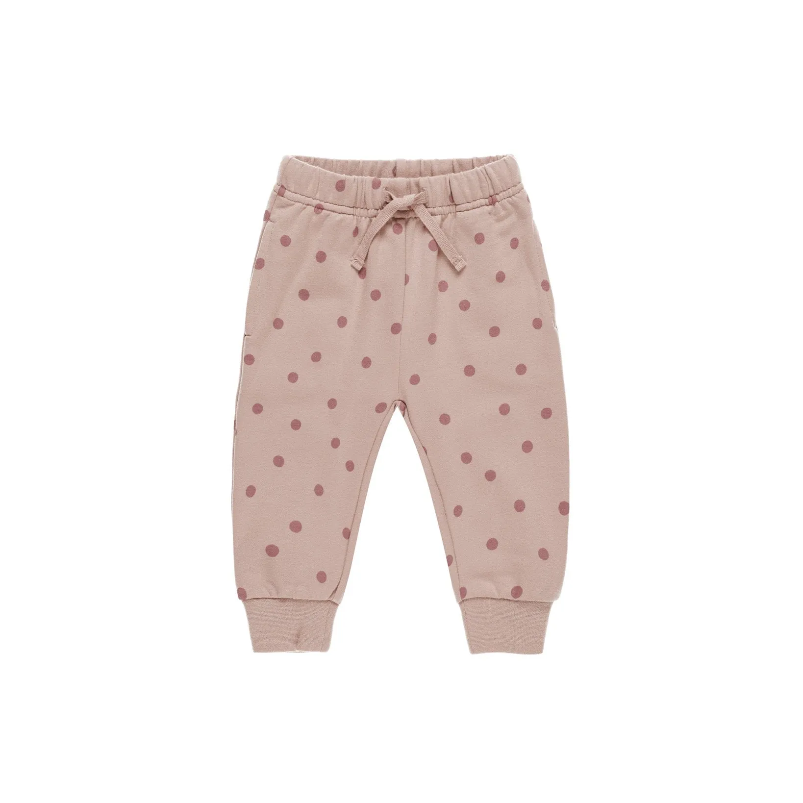 Relaxed Fleece Sweatpants - Polka Dots