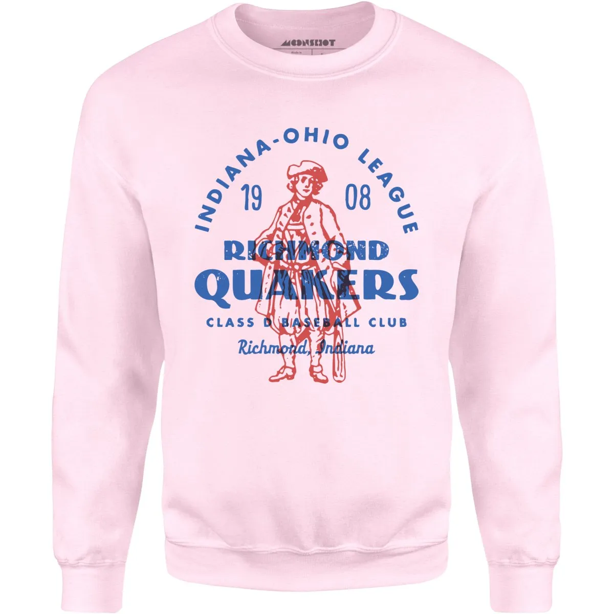 Richmond Quakers - Indiana - Vintage Defunct Baseball Teams - Unisex Sweatshirt