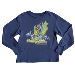 Rolling Stones Long Sleeve Tee - Vintage Navy