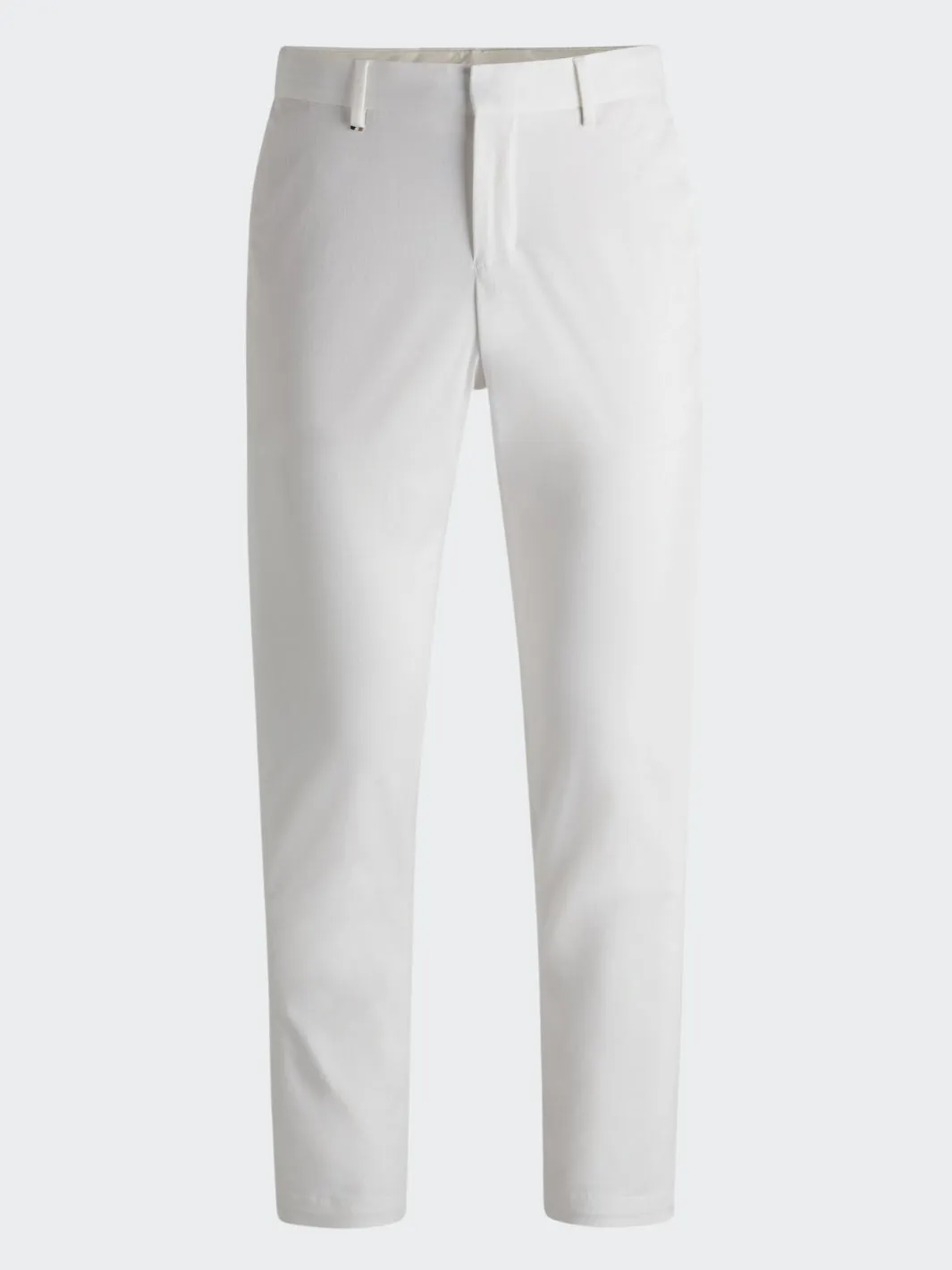 STRETCH-COTTON TROUSERS Hvit