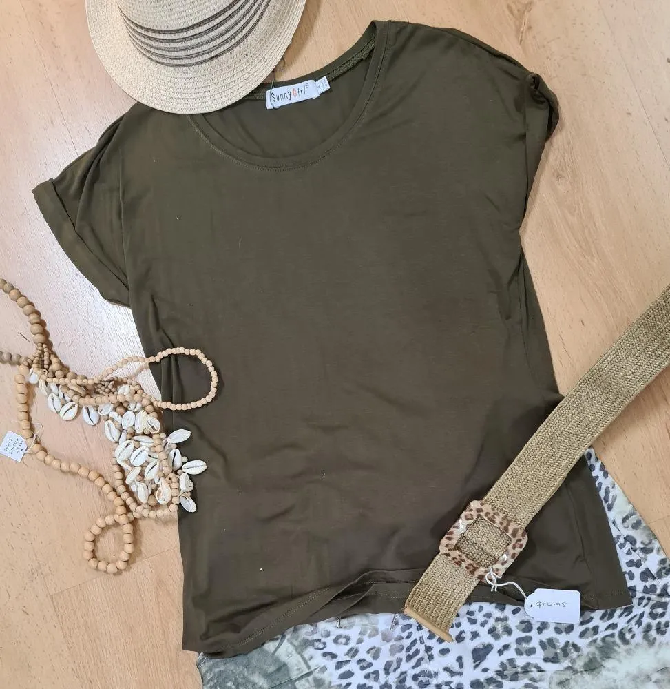 Sunny Girl Super Soft Cotton Elastane T-Shirt