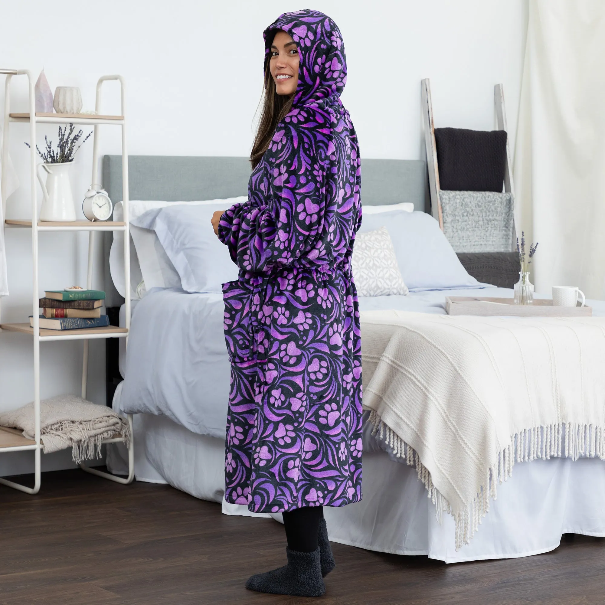 Super Cozy&trade; Premium Full Zip Oversized Blanket Hoodie