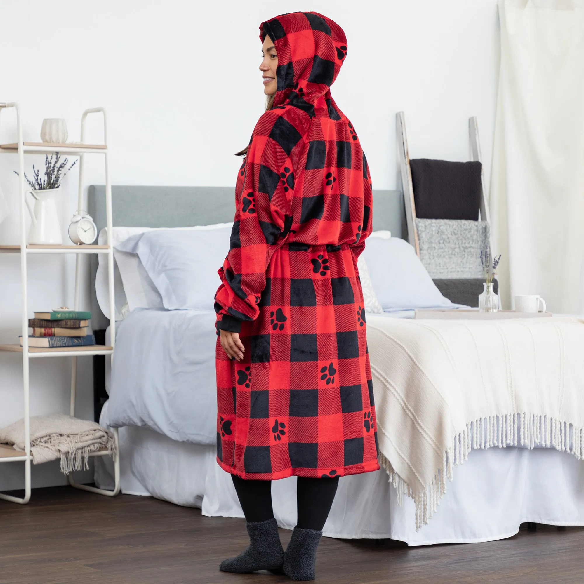Super Cozy&trade; Premium Full Zip Oversized Blanket Hoodie
