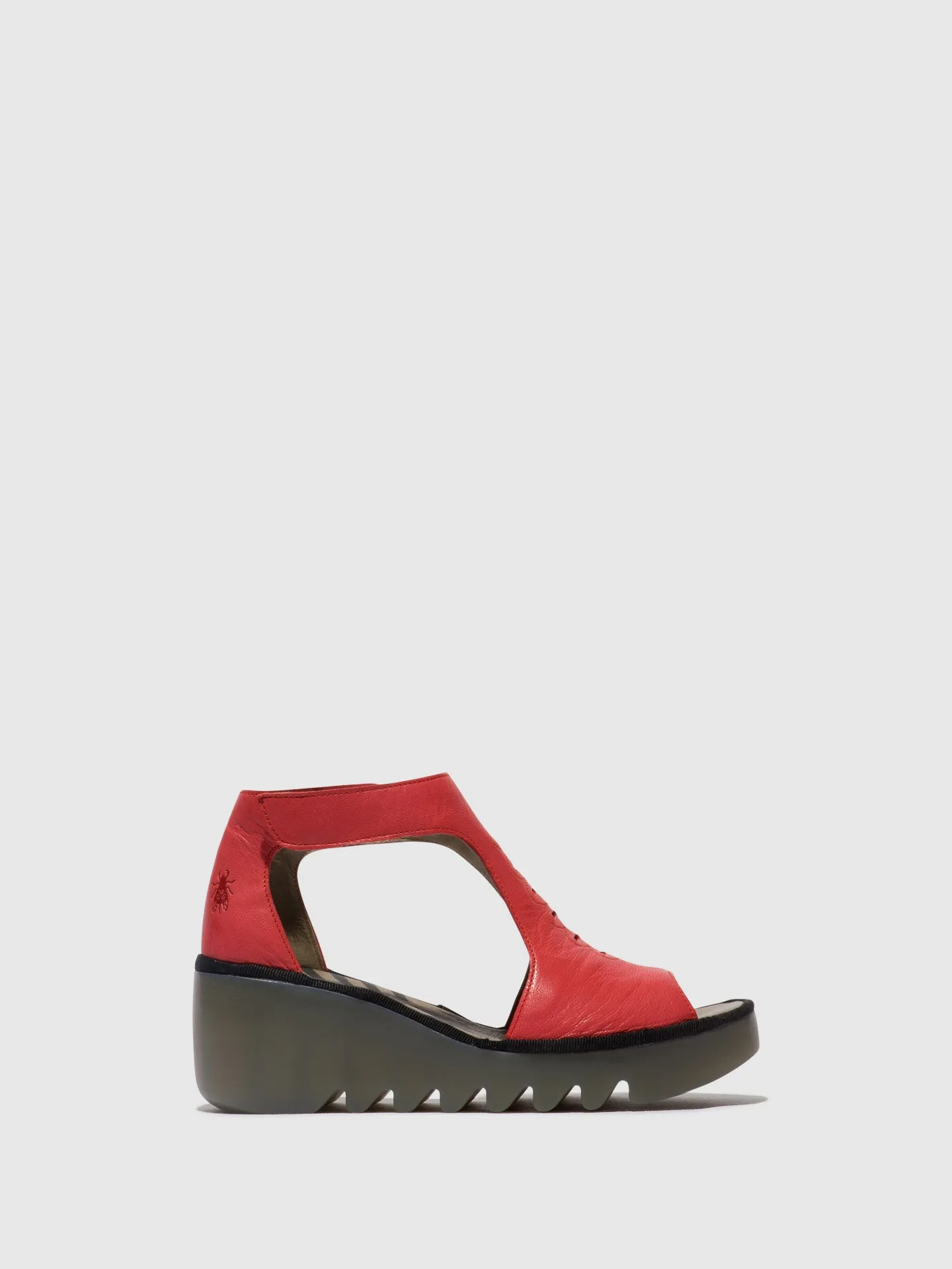 T-Strap Sandals BEZO306FLY RASPBERRY