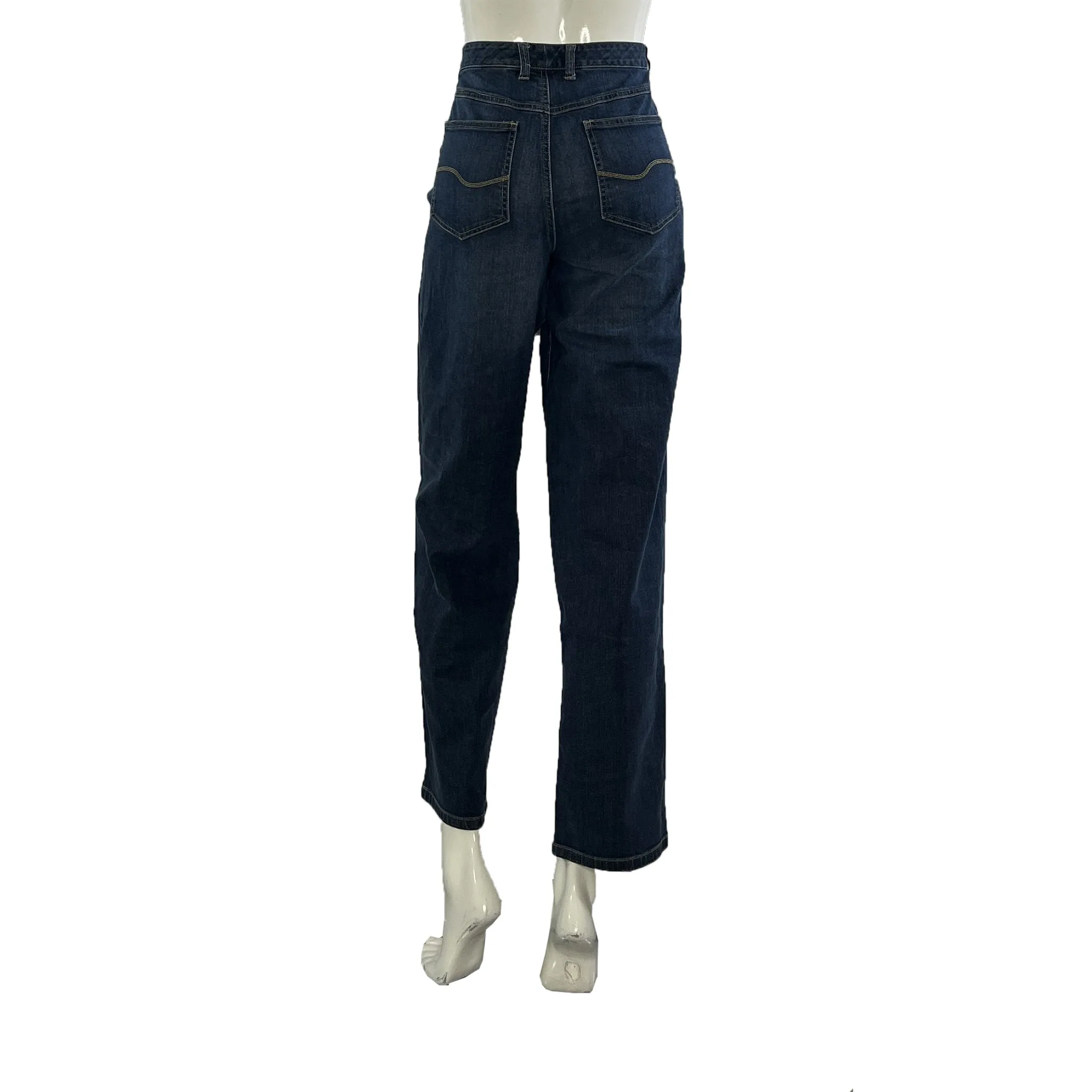 Talbots Denim Jeans Dark Blue Size 12 SKU 000423-9