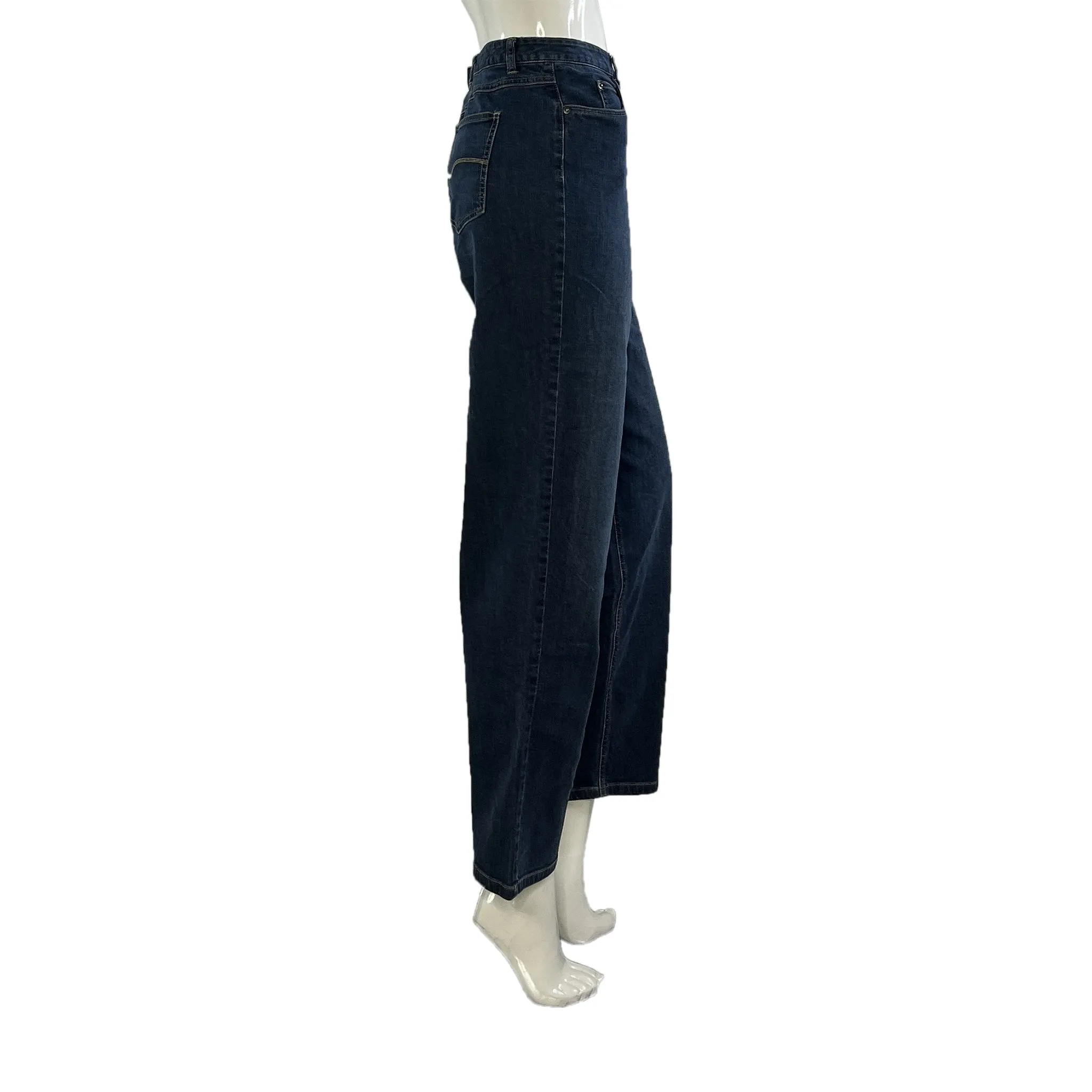 Talbots Denim Jeans Dark Blue Size 12 SKU 000423-9