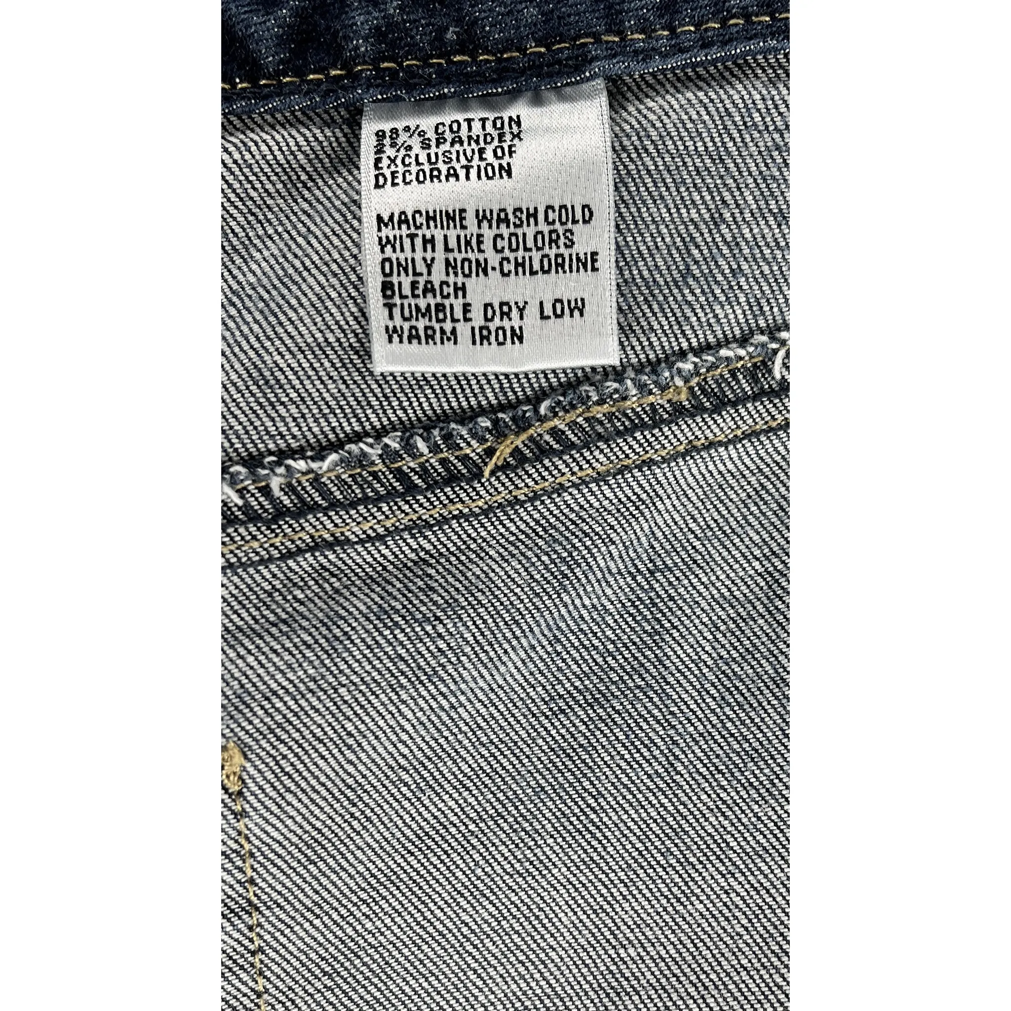 Talbots Denim Jeans Dark Blue Size 12 SKU 000423-9