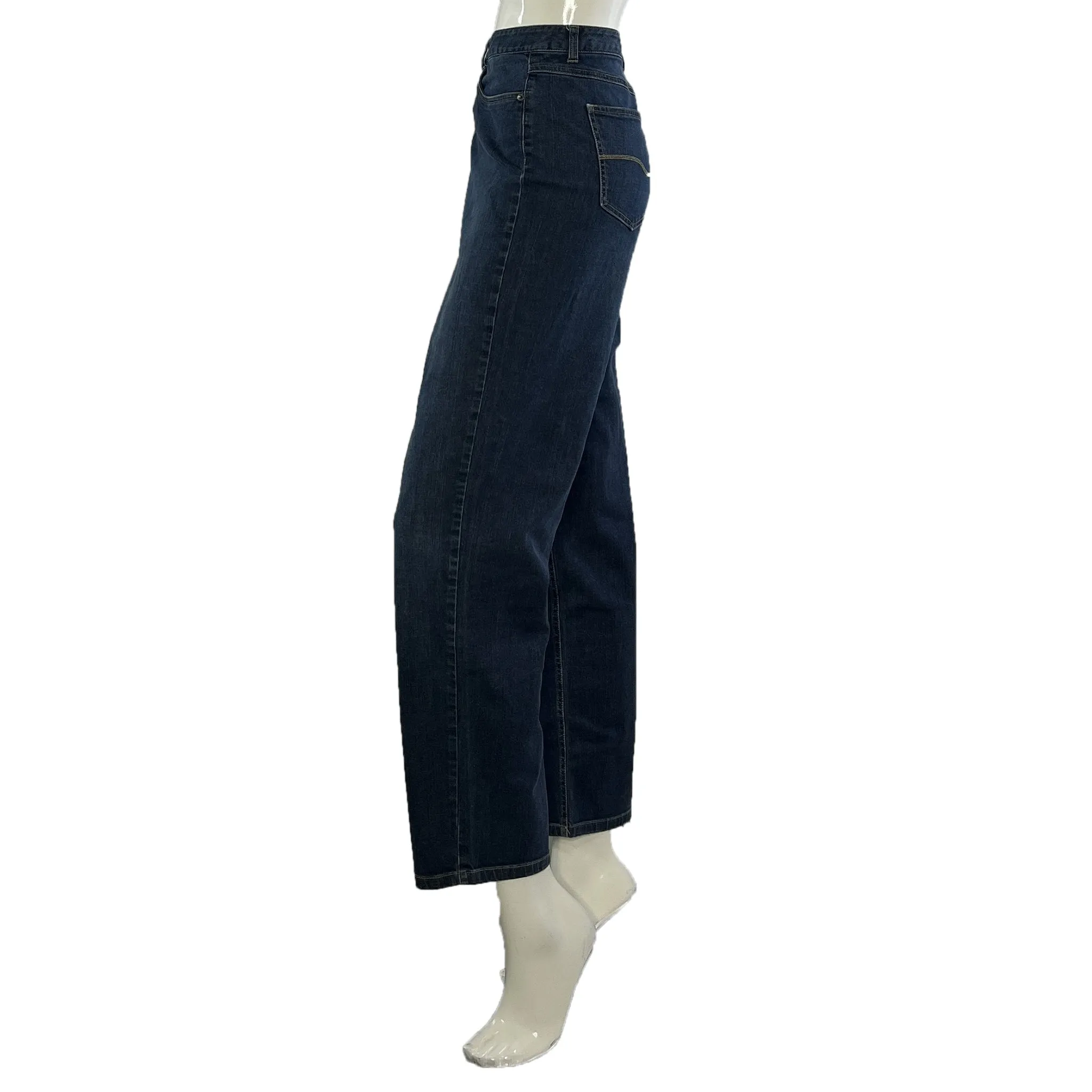 Talbots Denim Jeans Dark Blue Size 12 SKU 000423-9