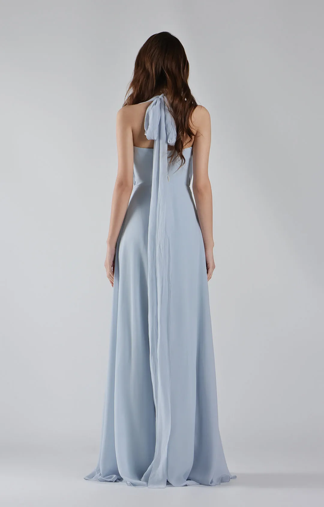 Tie Detail Sweetheart Neck Pleated A-line Dresses