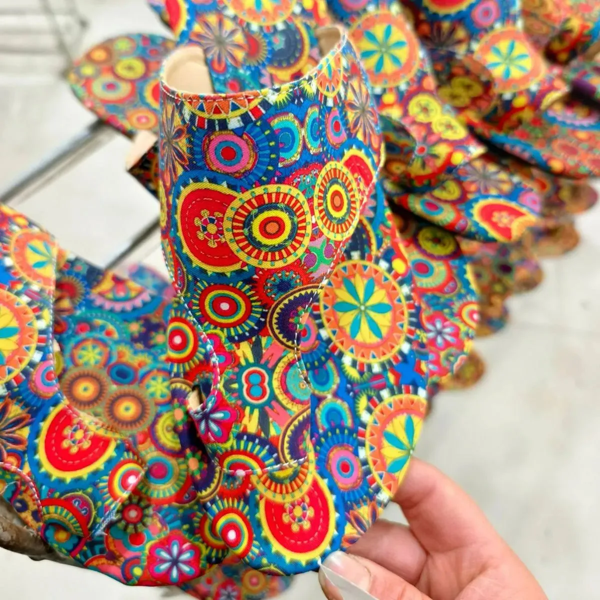 Toe Loop Flats Sandals