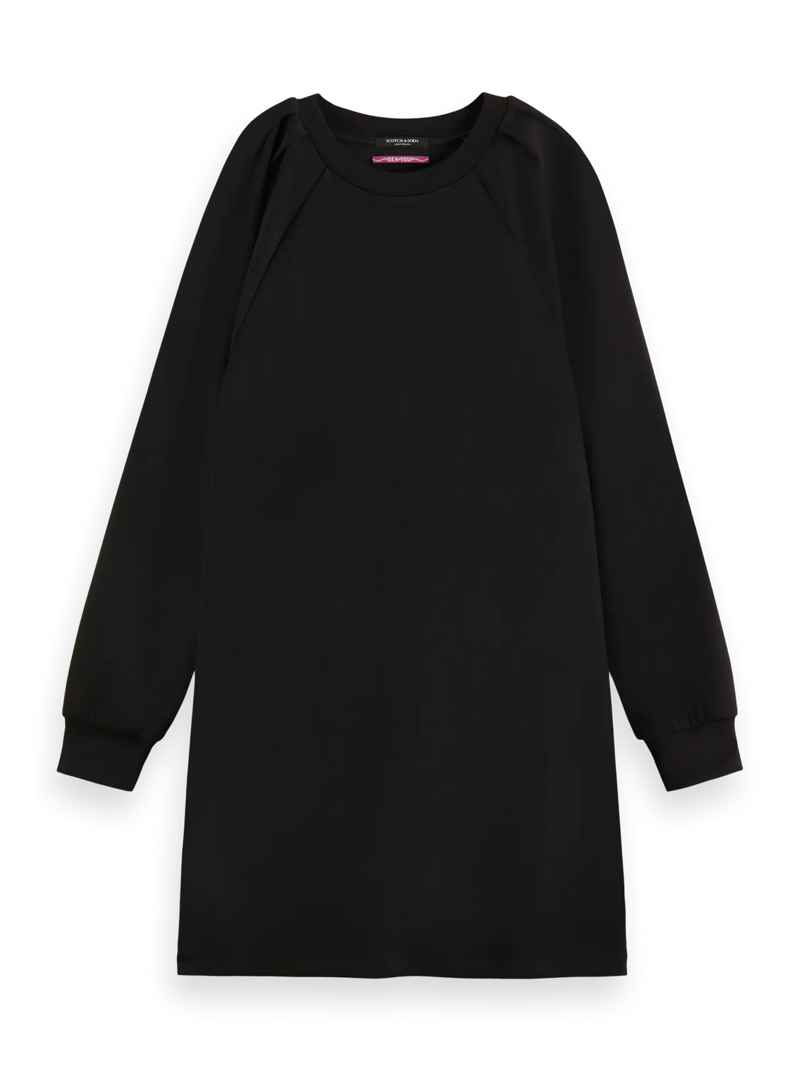 Tuck Detail Jersey Dress