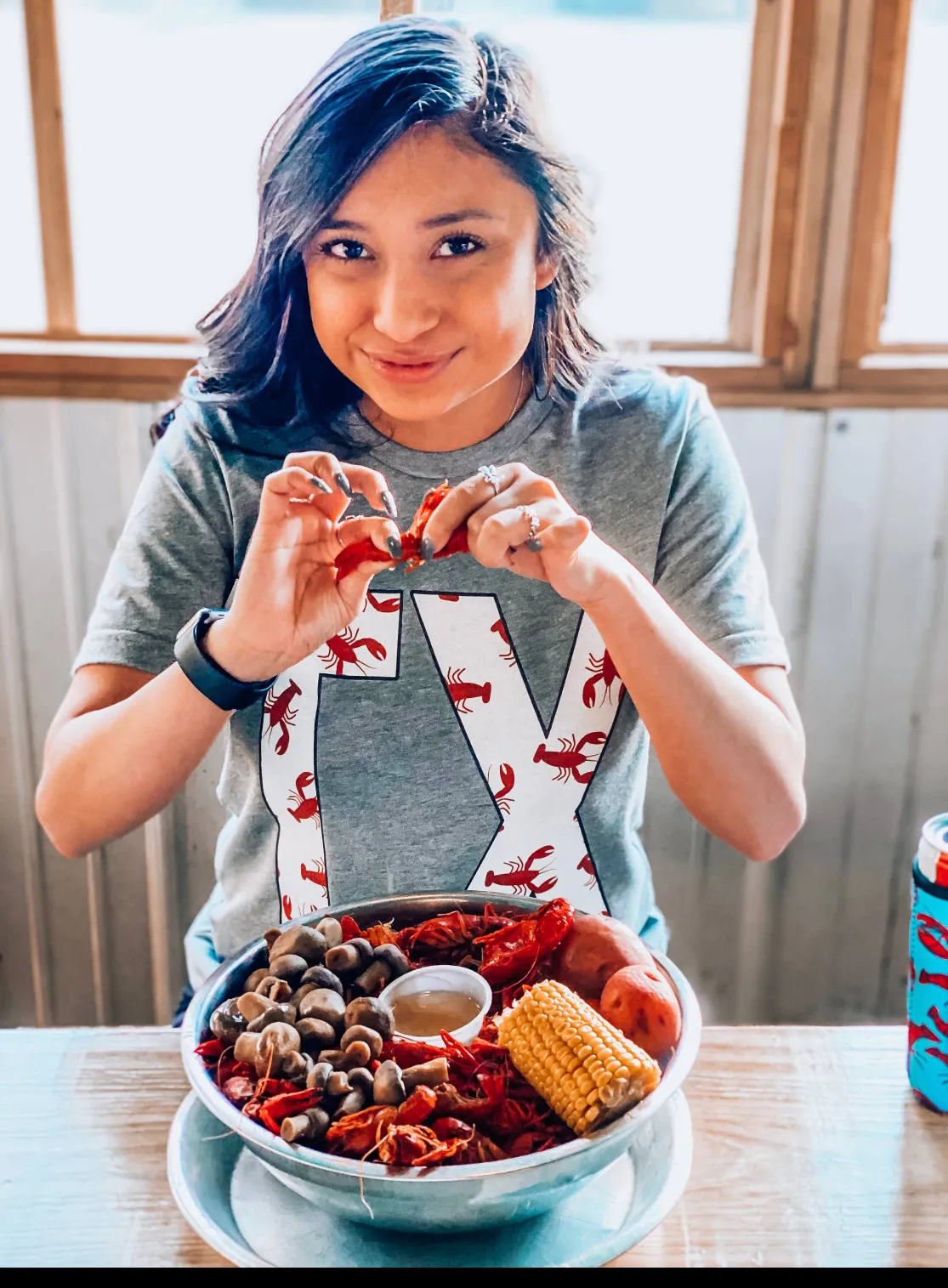 TX crawfish tee