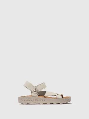 Velcro Sandals CLEW OFFWHITE