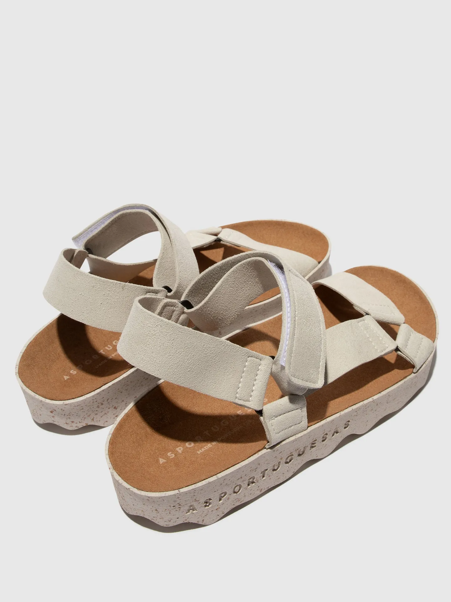 Velcro Sandals CLEW OFFWHITE