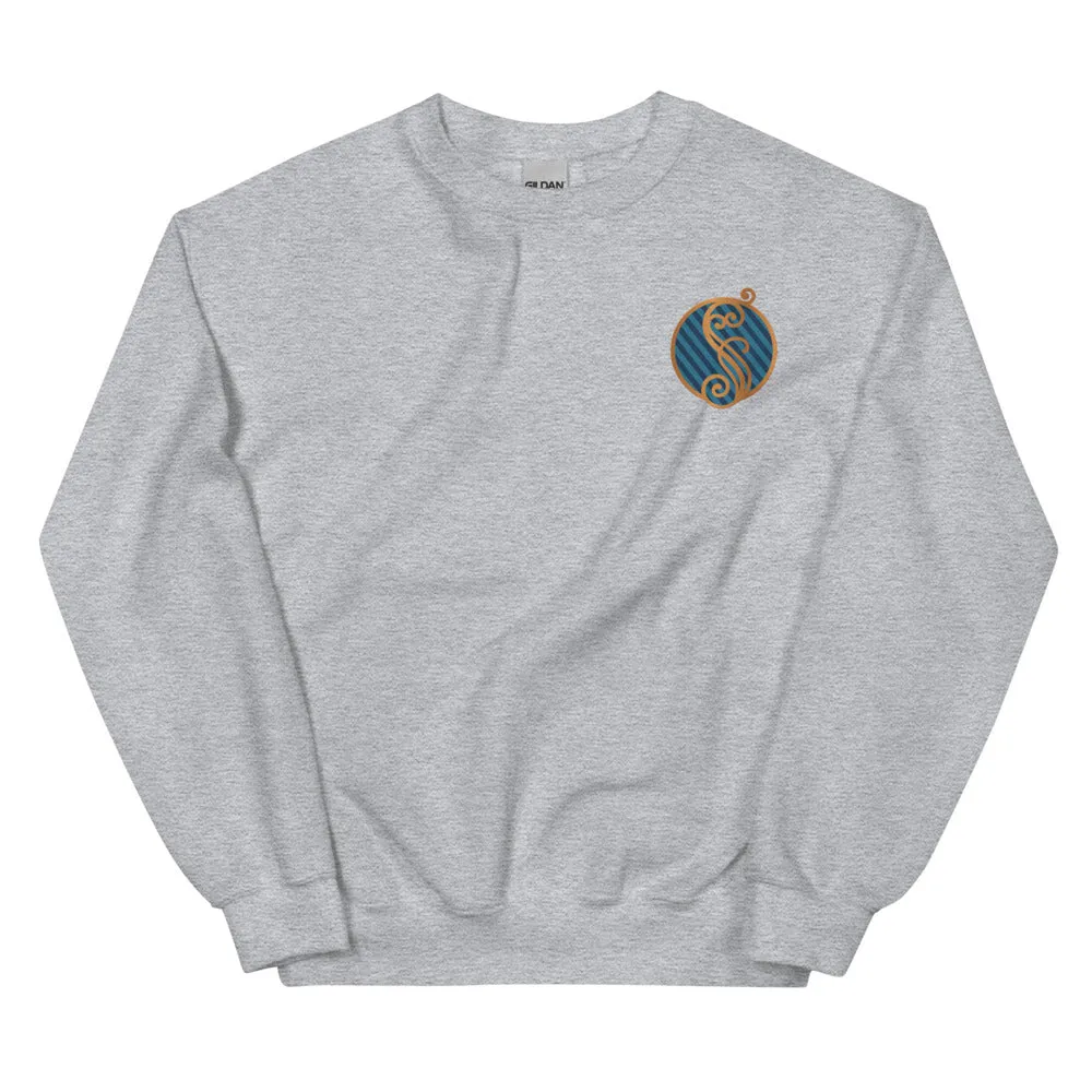 Wicked Shiz Seal Embroidered Crewneck Sweatshirt