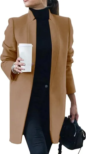 WOMEN PEACOAT TRENCH COAT