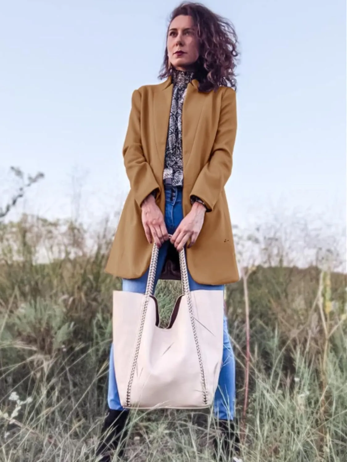 WOMEN PEACOAT TRENCH COAT