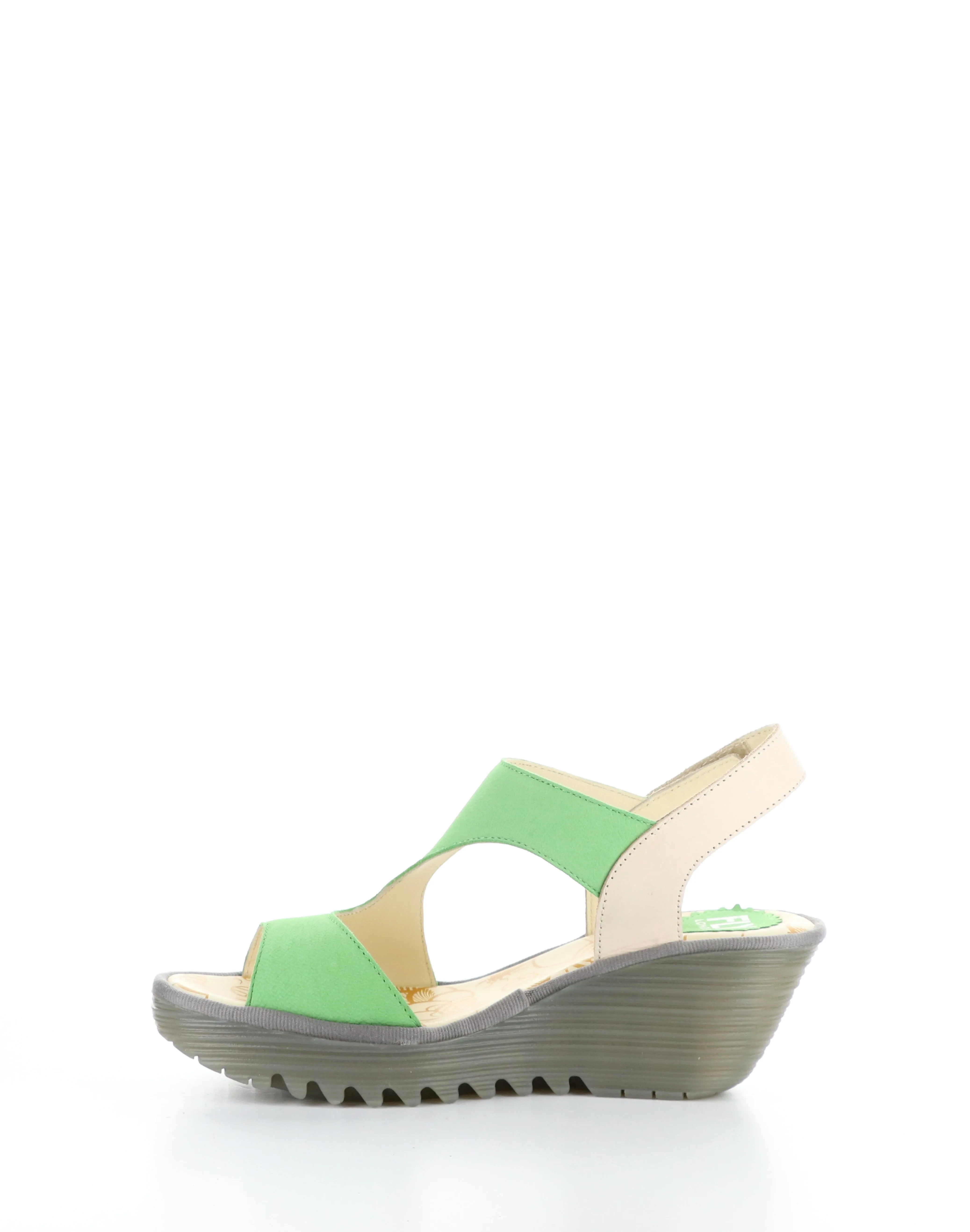 YOXA576FLY 005 PISTACHIO Velcro Sandals