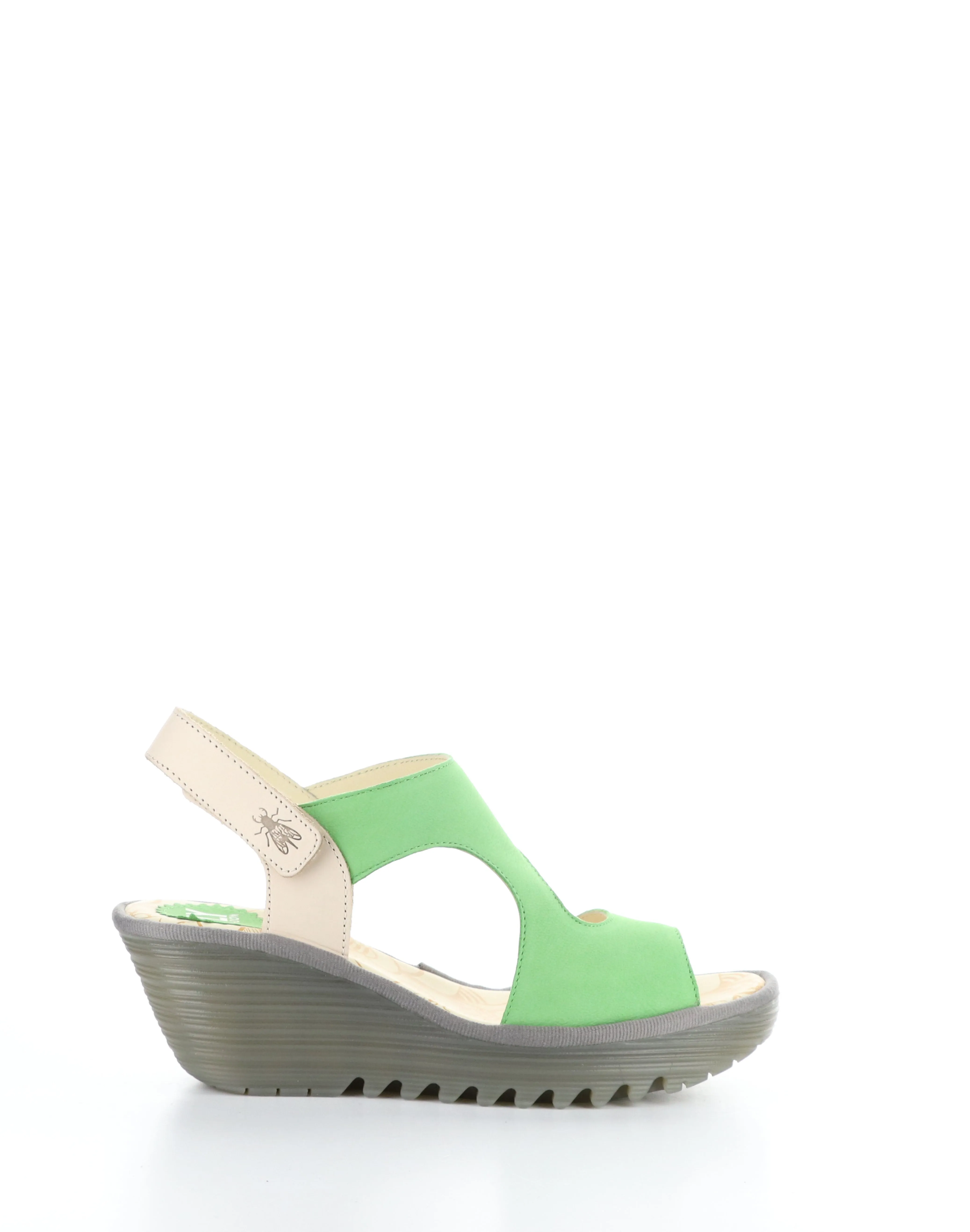 YOXA576FLY 005 PISTACHIO Velcro Sandals