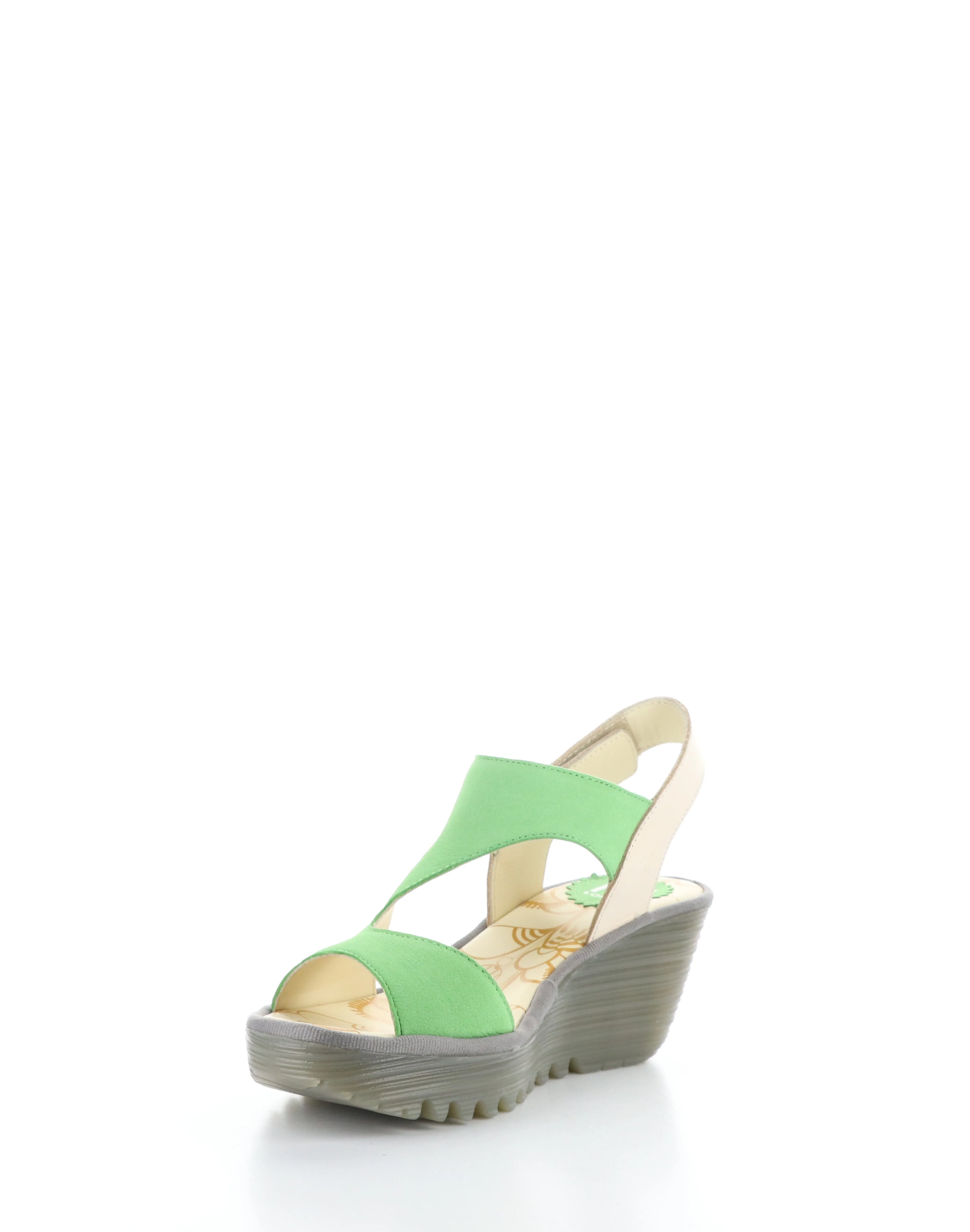 YOXA576FLY 005 PISTACHIO Velcro Sandals
