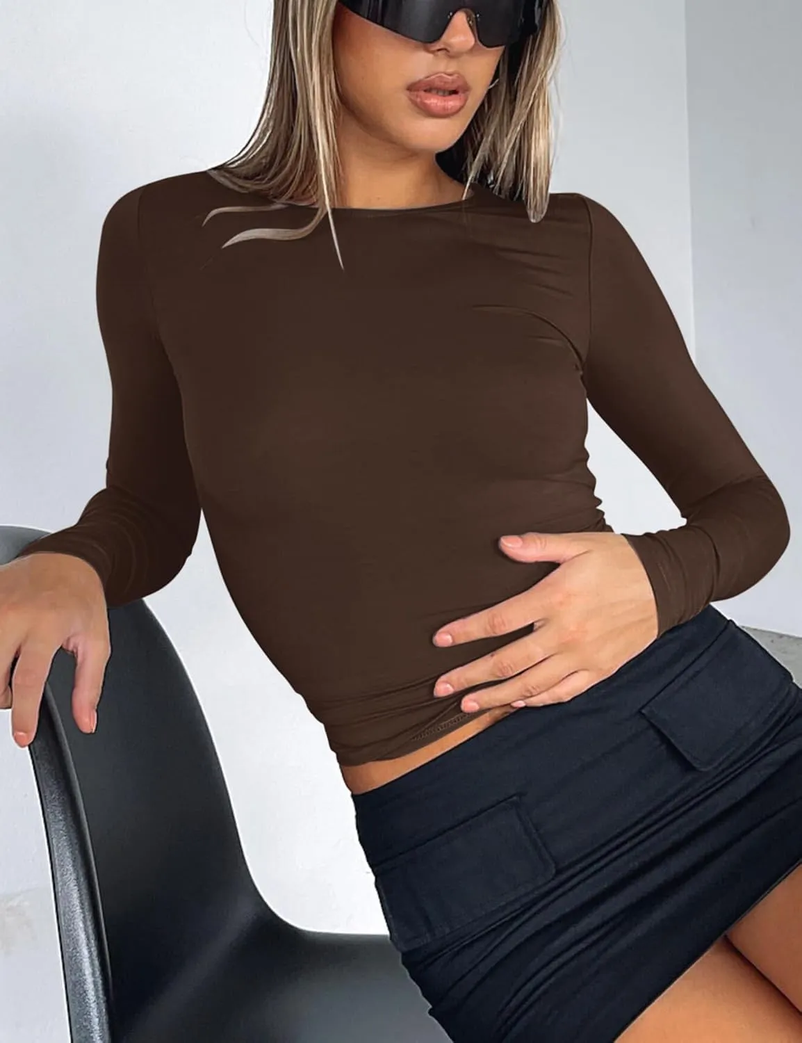 ZHENWEI Crop Workout Tops for Women Pack Summer Short Sleeve Gym Athletic Compression Shirts Cute Tight Basic Tops Tee